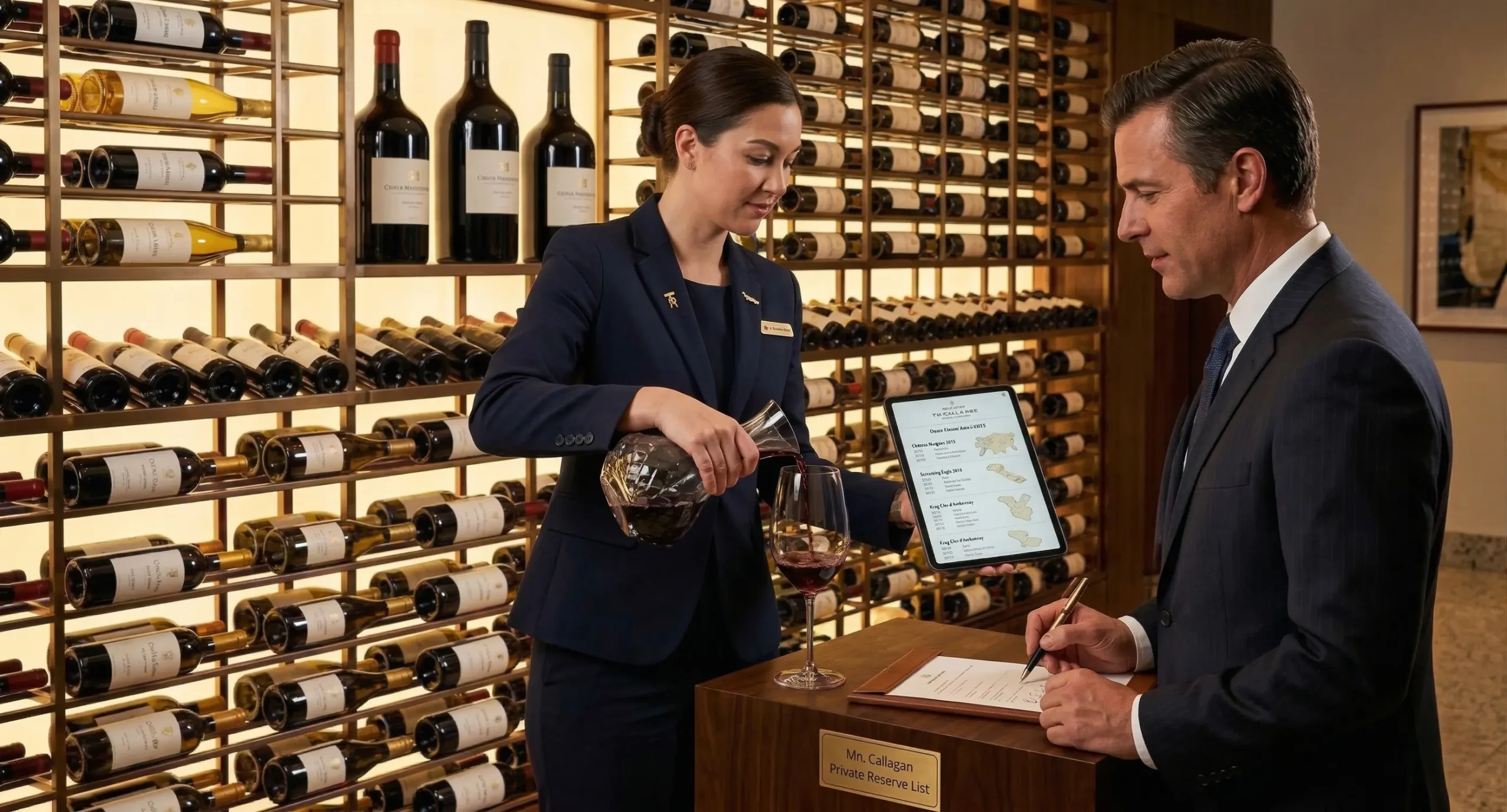 Signature Standards Beverly Signature Lake Wine Cellar